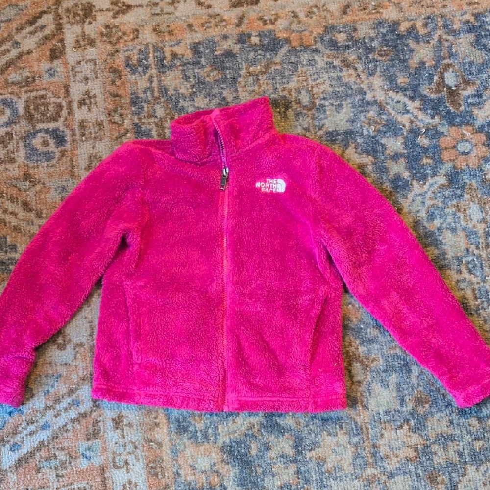 The North Face Vibrant Pink Fleece Jacket